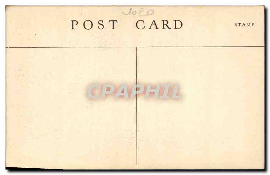 CPA Gainsborouch Paris Clerk Edward Orpin  — Rückseite