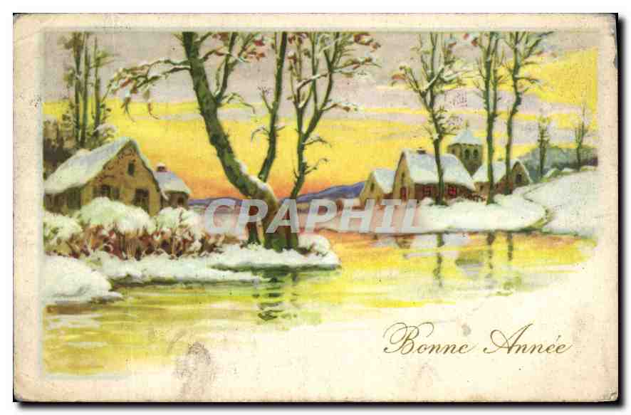 CPA Bonne Annee 