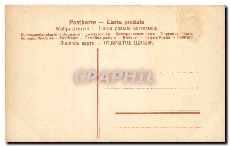 CPA Enfant — Rückseite