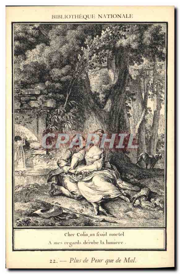 Bibliothèque Nationale — Cher Colin, un froid mortel, à mes regards dérobe la lumière — Éditions des Bibliothèques Nationales
