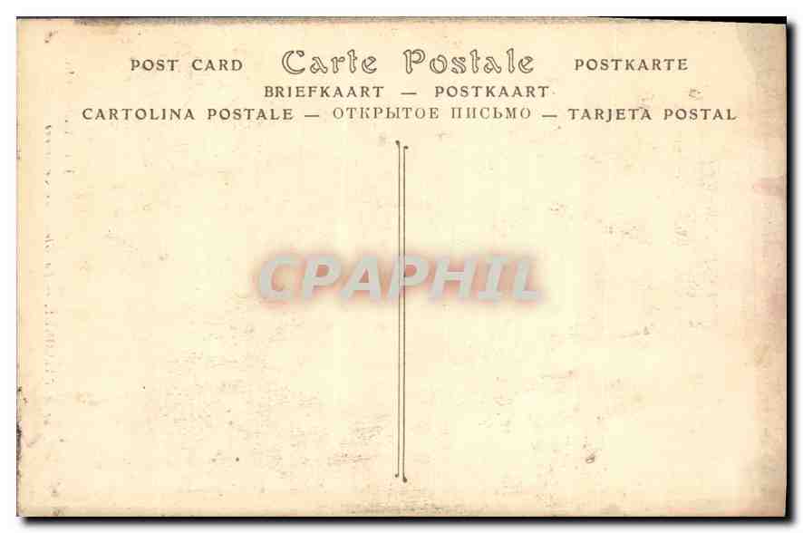 CPA Falconet La Gloire de Catherine II  — Rückseite