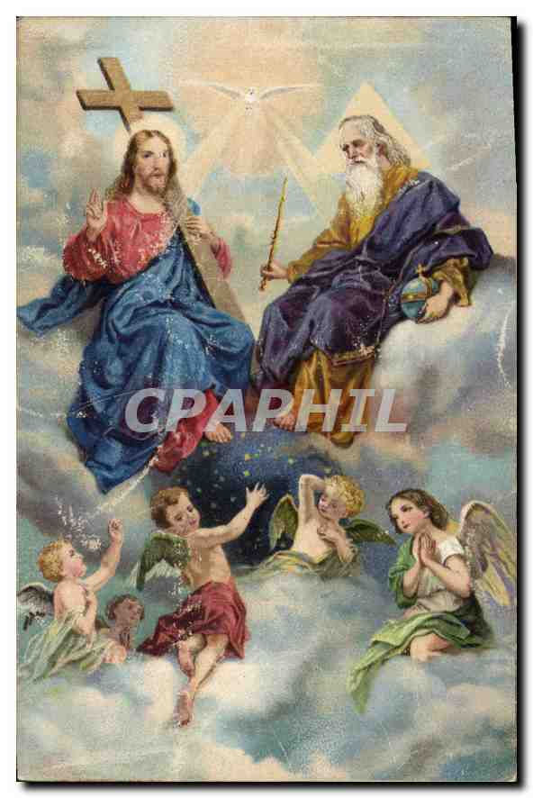 CPA Heilige Dreifaltigkeit La Sainte Trinite 