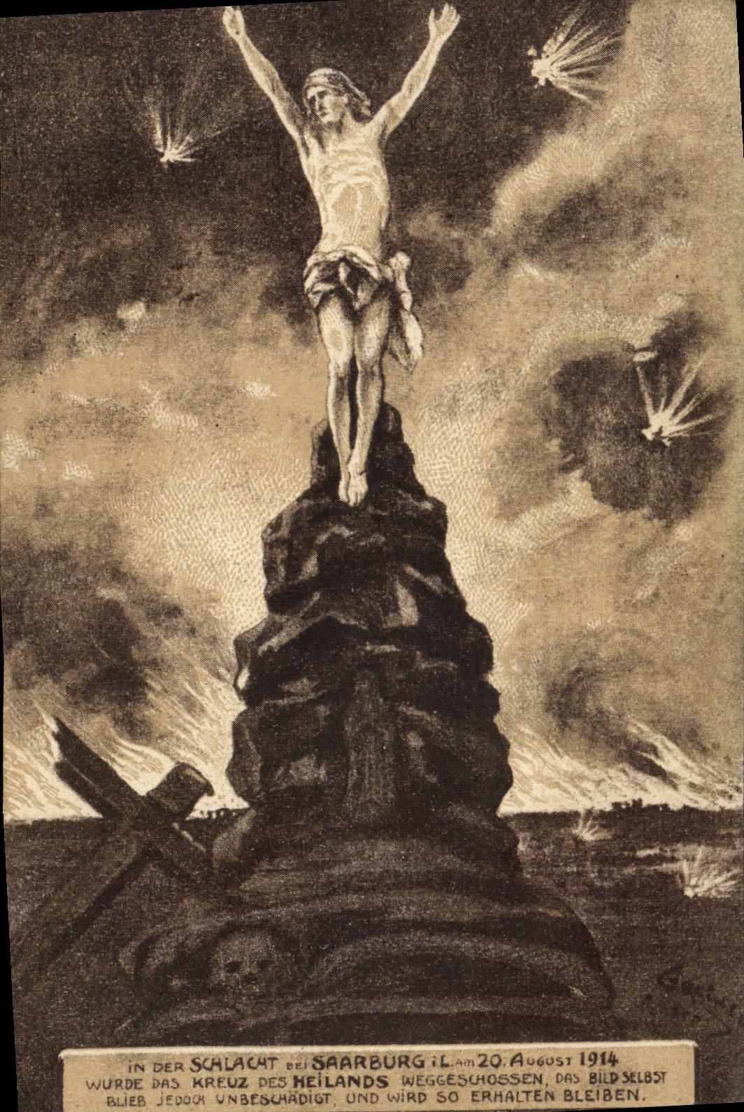 CPA Schlacht des Saarburg 