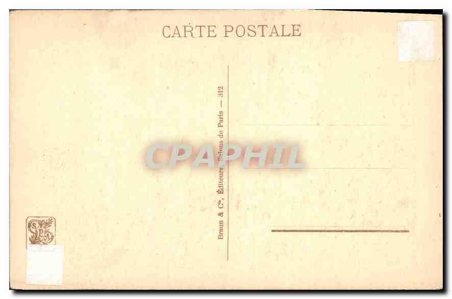 CPA L'Attente Desesperee de Tristan  — Rückseite