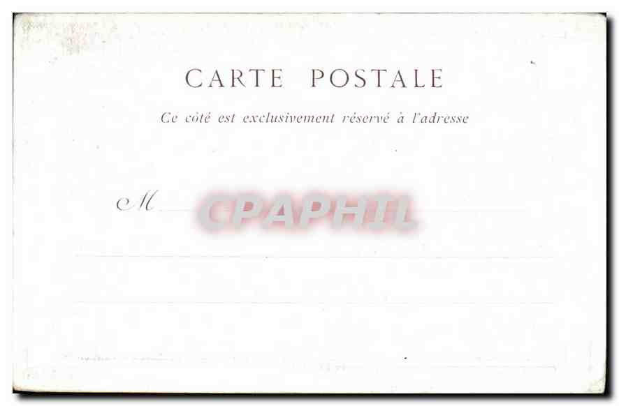 CPA Le Trepidarium  — Verso