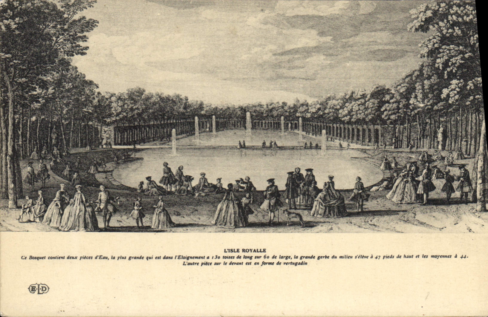 CPA L'Isle Royalle 