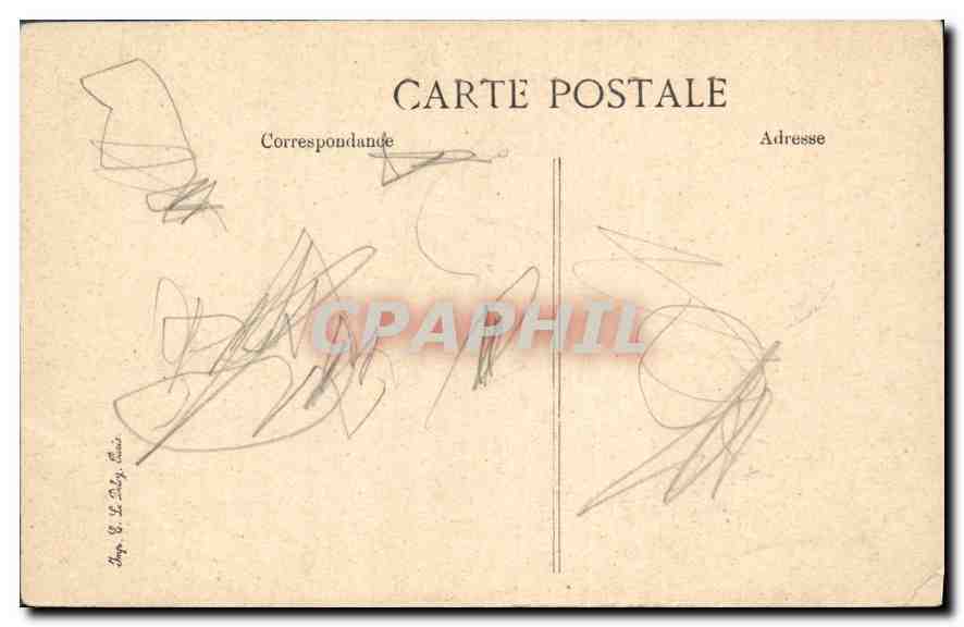 CPA Guerre Deux aspects des ruines Militaria — Rückseite