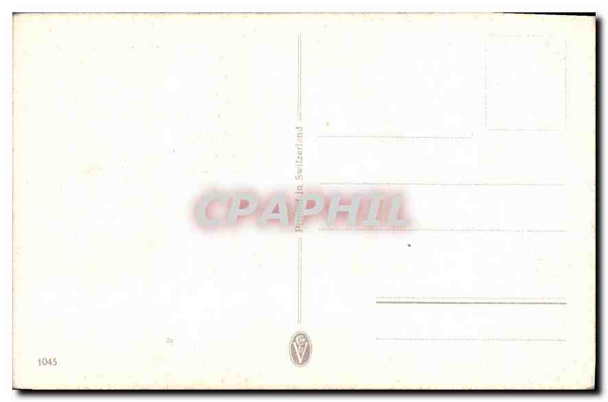 CPA Statue Versailles — Verso