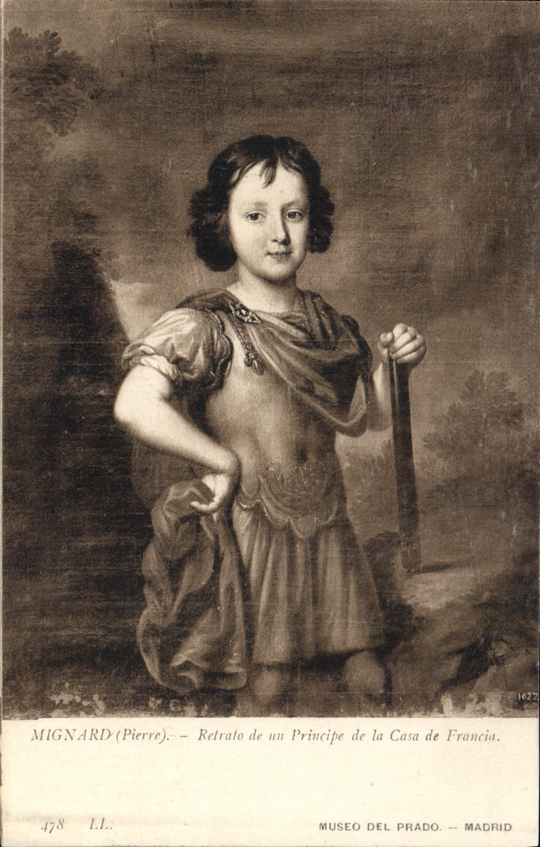 Portrait d'un Prince de la Maison de France — Mignard (Pierre) — Musée du Prado, Madrid