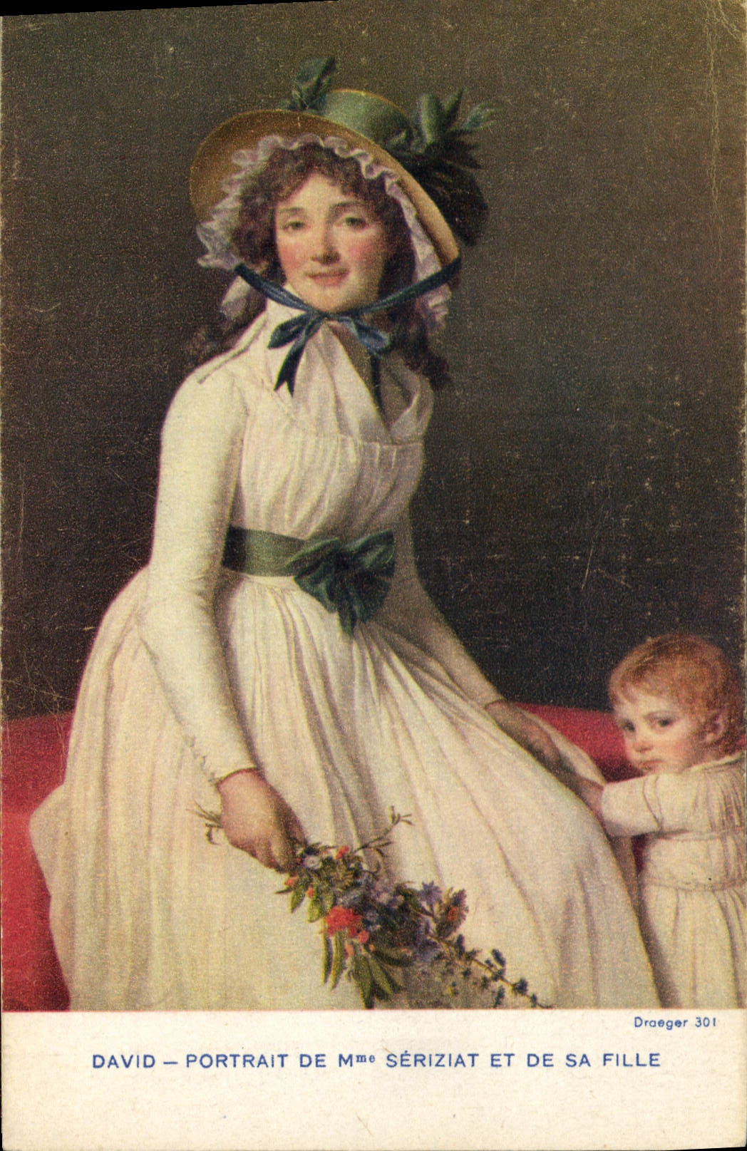 Portrait de Mme Sériziat et de sa fille — David — Droeger 301