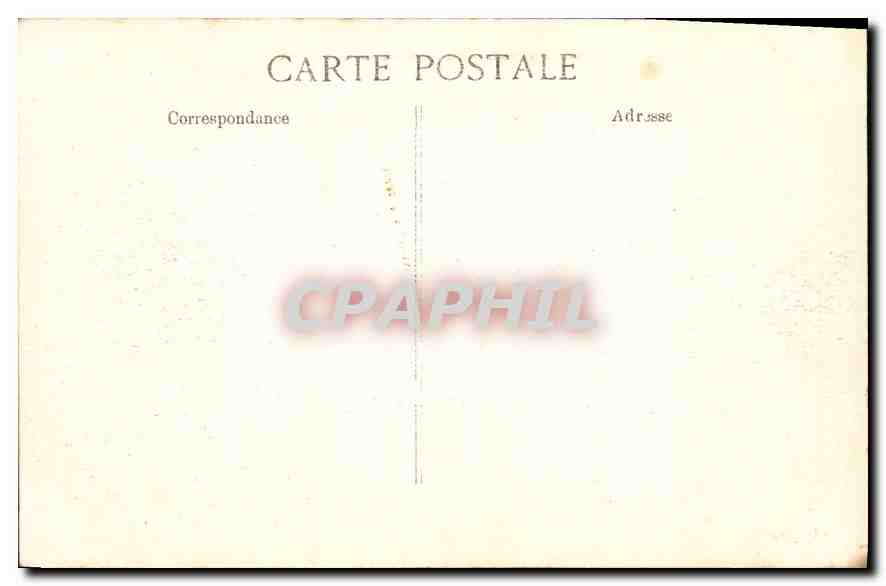 Biarritz — Le Port Vieux vu de la Mer — Éditeur E.D. n°57 — Rückseite