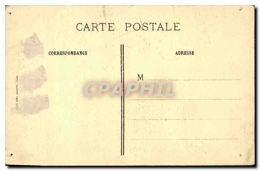 CPA Greuze La Cruche Cassee Musee du Louvre  — Rückseite