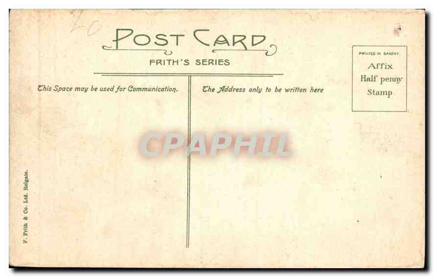Chudleigh Rocks — site de carrière — Frith's Series n°12360 — Reverso