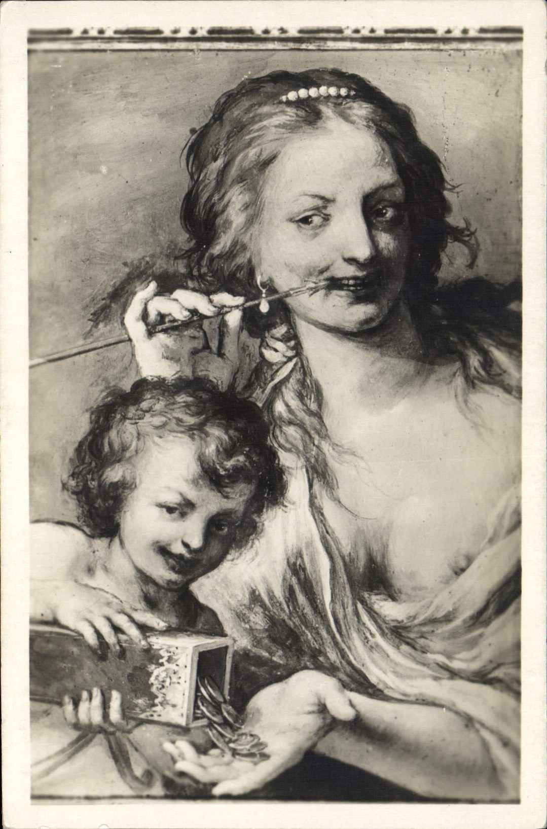Florencio - Galleria Pitti - Amore venale (Baldassare Franceschini)