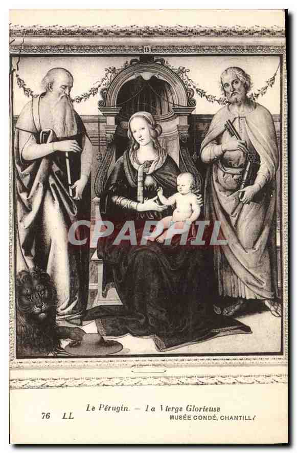Le Pérugin — La Vierge Glorieuse — Musée Condé, Chantilly
