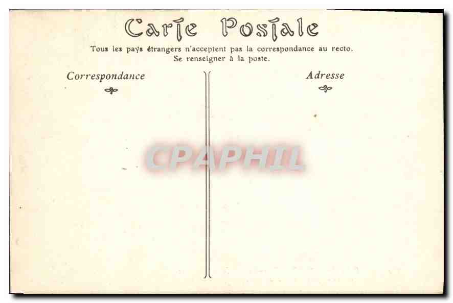 CPA Palais de Compiegne Vitrail de la Chapelle dessin d'Apres Marie d'Orleans Paint par Ziegler  — Verso