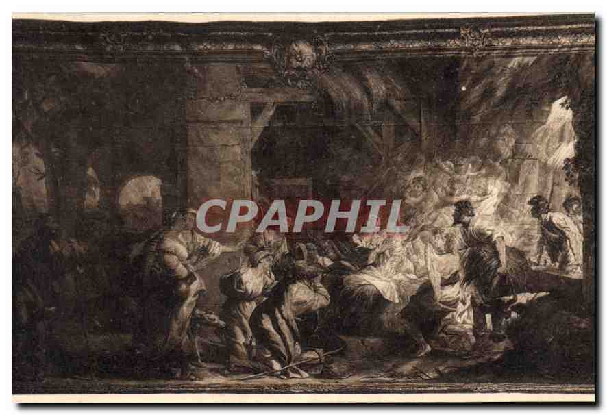 CPA Vander Borcht La Naissance du Christ Bruges Eglise Saint Sauveur 