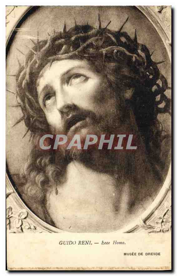CPA Guido Reni Bece Homo Musee de Dresde 