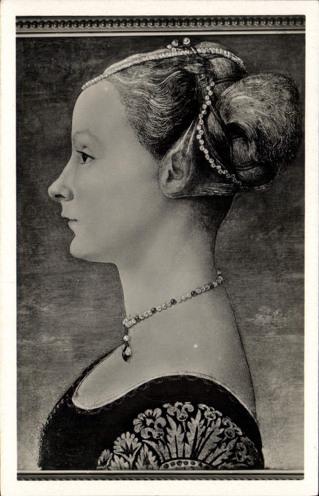 Antonio Pollaiuolo — Ritratto di giovine sposa — Museo Poldi-Pezzoli, Milan