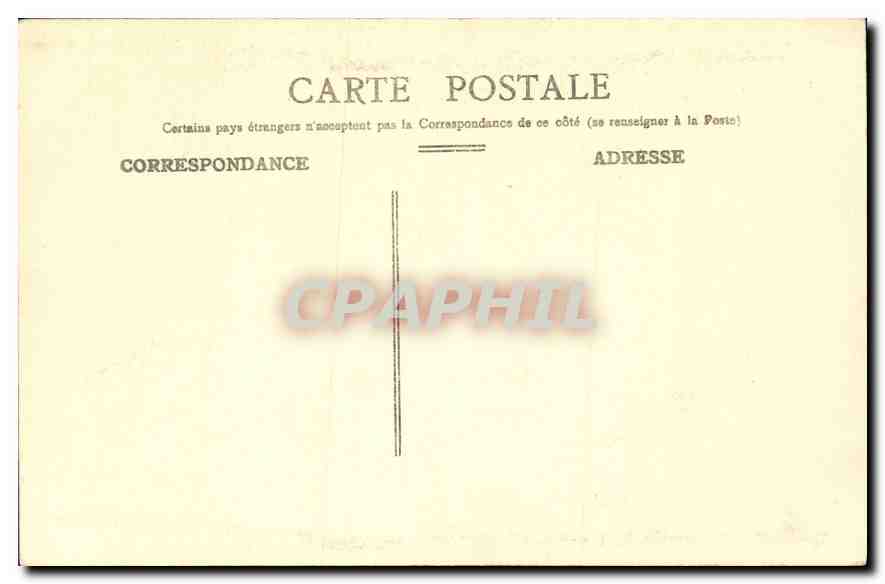 CPA Musee du Louvre Le Titien La Vierge au Lapin  — Rückseite
