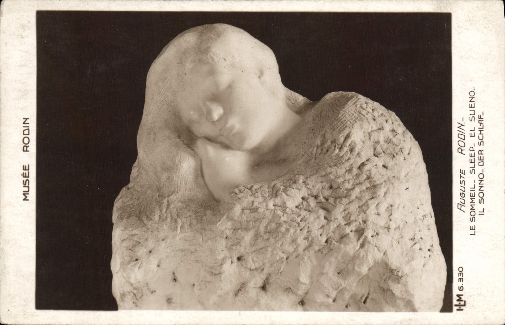 CPA Musee Rodin Auguste Rodin Le Sommeil Sleep El Sueno Il Sonno der Schlaf 