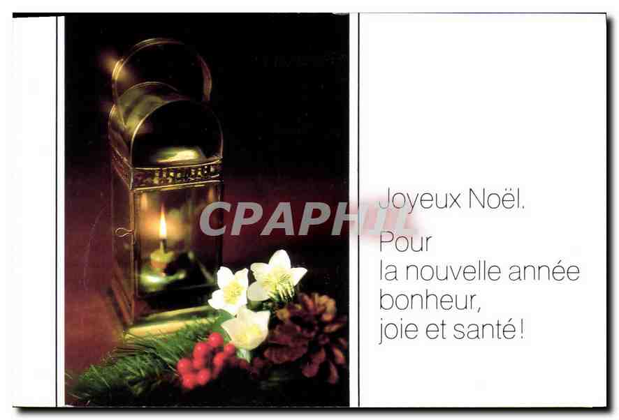 CPA Joyeux Noel Pour la nouvelle annee bonheur joie et sante 