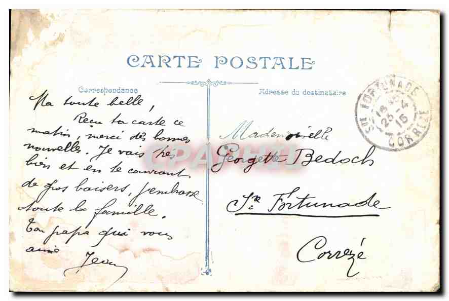 CPA L'Enfant Belge 1914 Non Mamaa pas Bo boche  — Rückseite