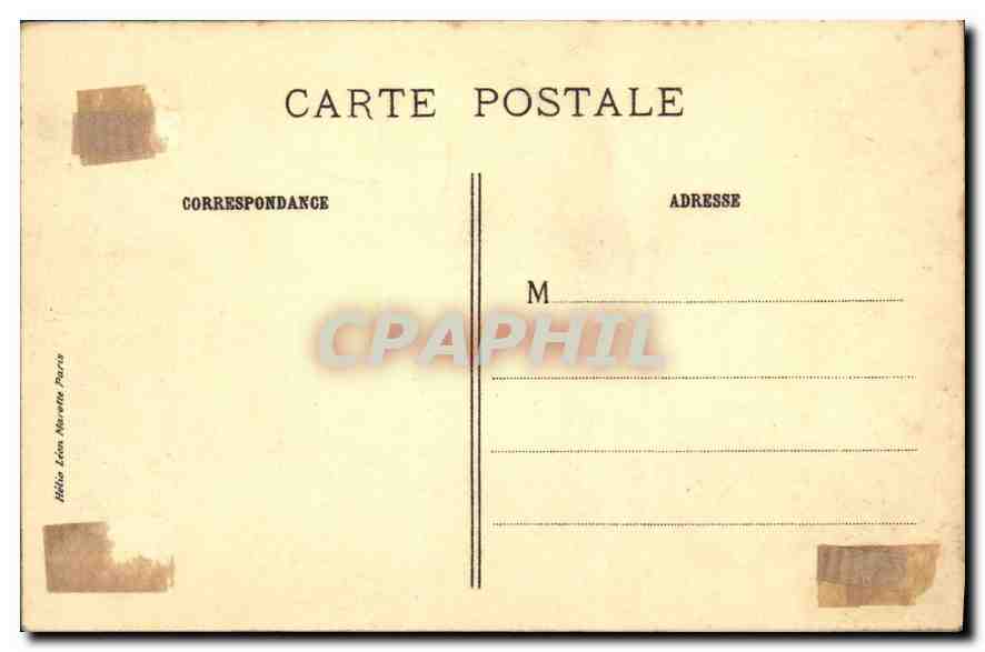 CPA Institut de France Abbaye de Chaalis  — Rückseite