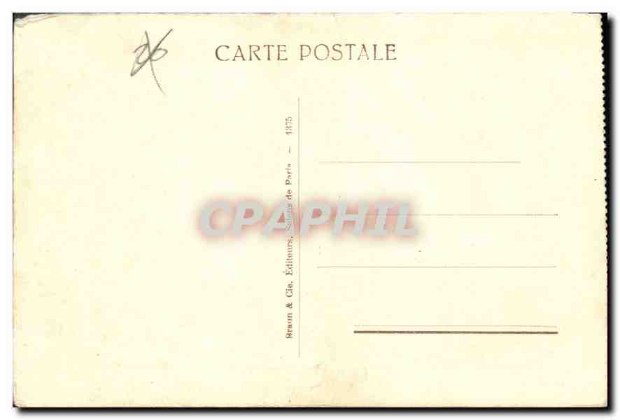 CPA Degres de Chaleur F de Chambord  — Rückseite