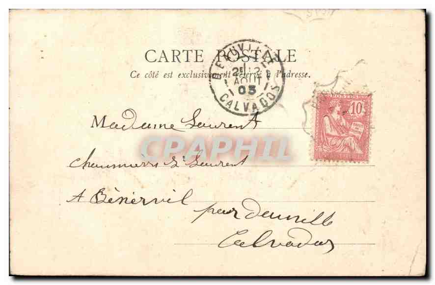 CPA P Subleyras Le Martyre de saint Hippolyte Musee du Louvre  — Rückseite