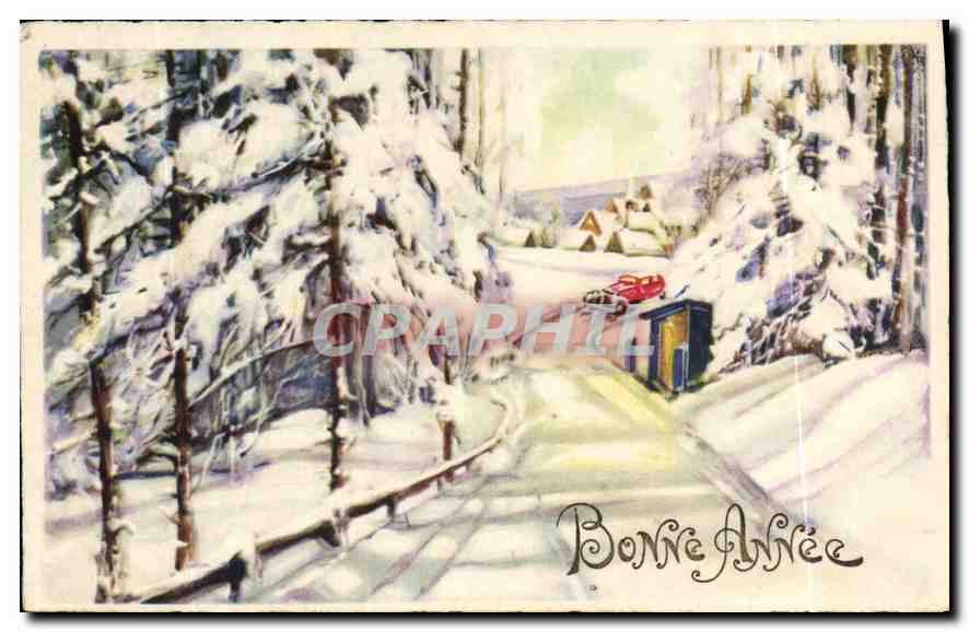 CPA Bonne Annee 