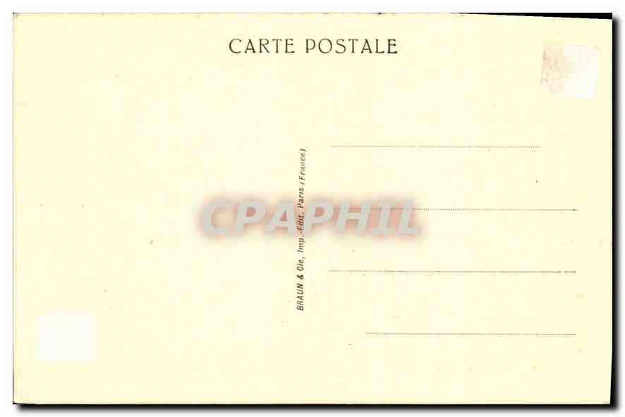 CPA Edmee Delebecque Vieille Porte a Vaison la Romaine  — Rückseite