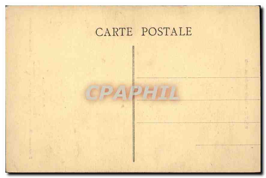 CPA Nantes Musee des Beaux Arts Ecole Francaise Camille Corot Democrite et les Abderitains  — Verso
