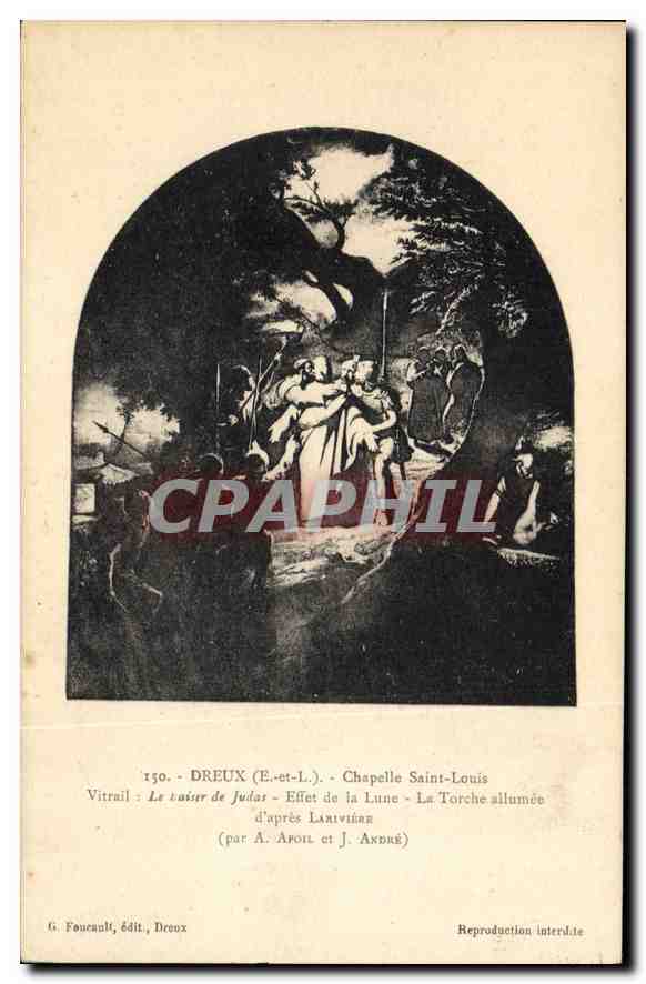 CPA Dreux Chapelle Saint Louis 