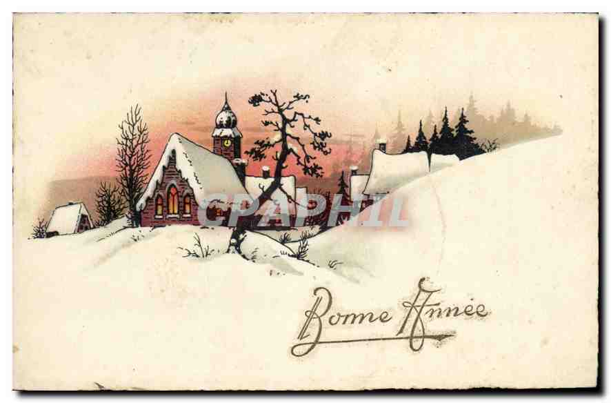 CPA Bonne Annee 