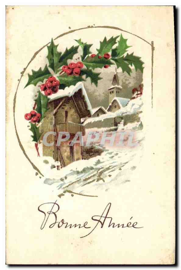 CPA Bonne Annee 