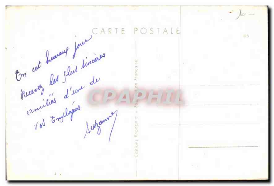 CPA Bonne Fete Enfant — Verso