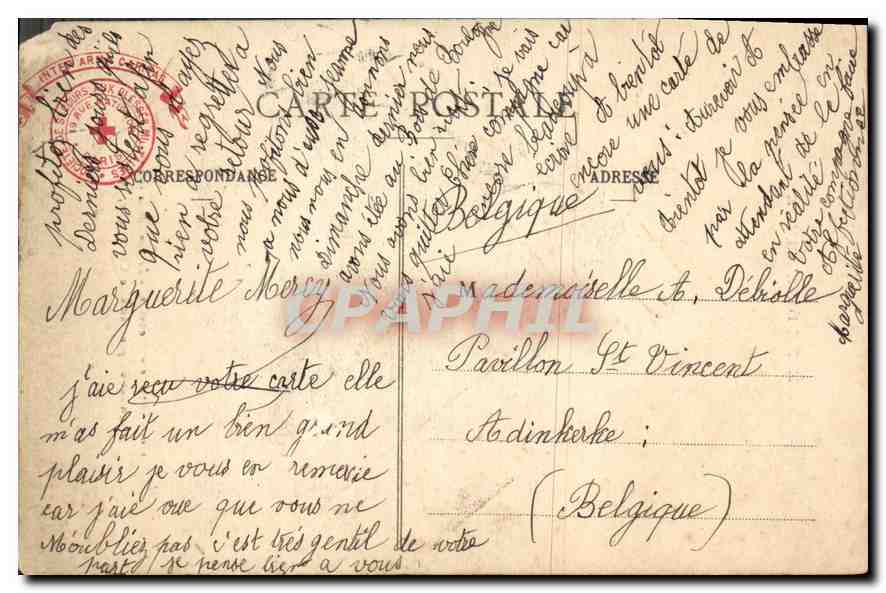CPA Musee de l'Armee Detaille et Neuville Le Font de la Giberme Fragment du panorama de Champigny  — Rückseite