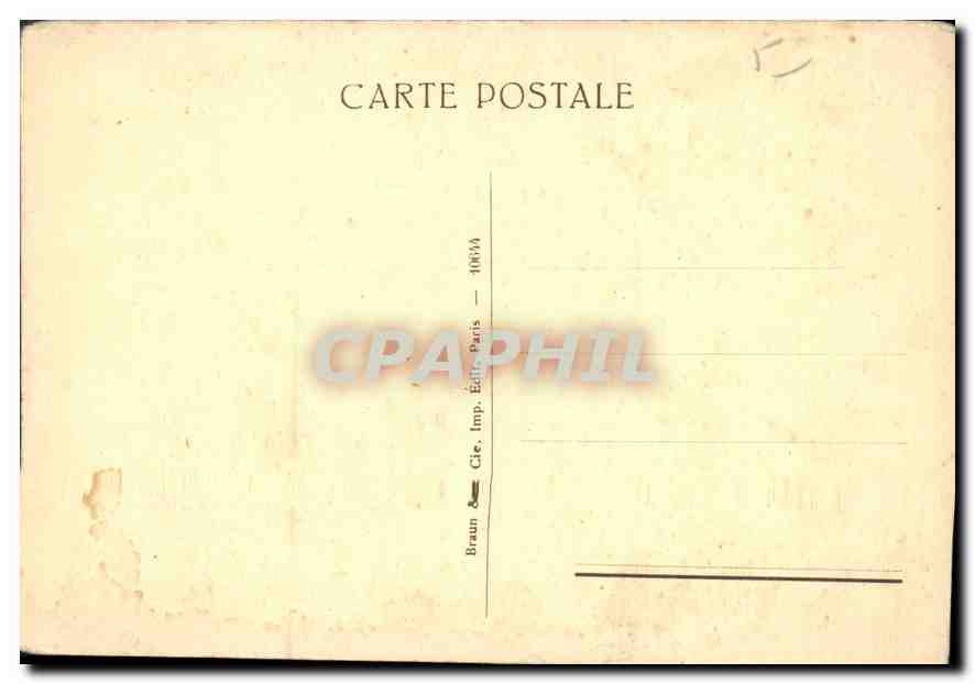 CPA Musee du Louvre J F Millet Les Glaneuses  — Rückseite