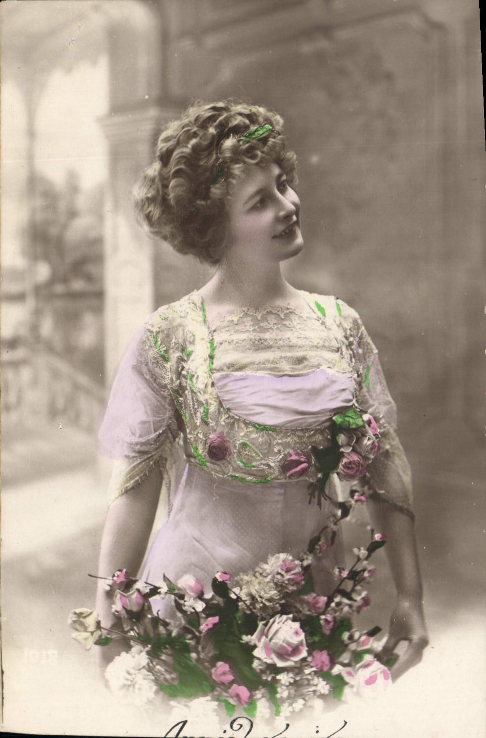 CPA Fantaisie Femme