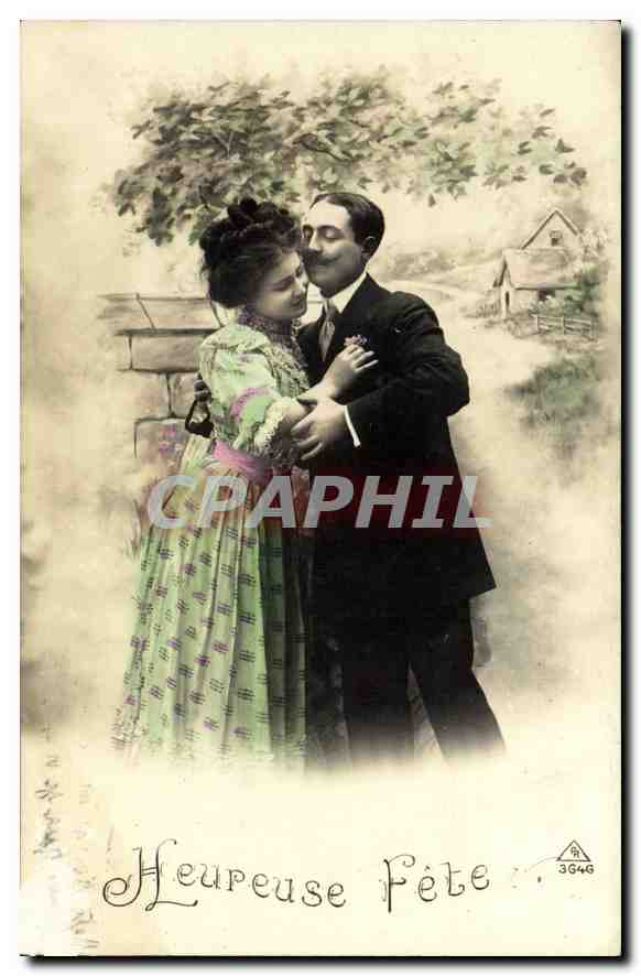 CPA Heureuse Fete Femme