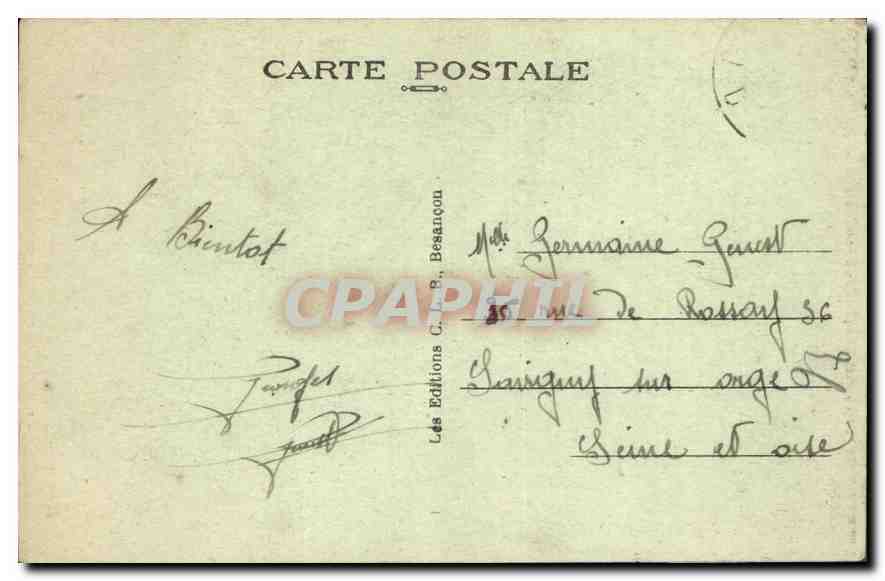 Vallée de la Loue - Cascade de Syratu - MOUTHIER-HAUT-PIERRE - Sites Pittoresques de Franche-Comté — Reverso