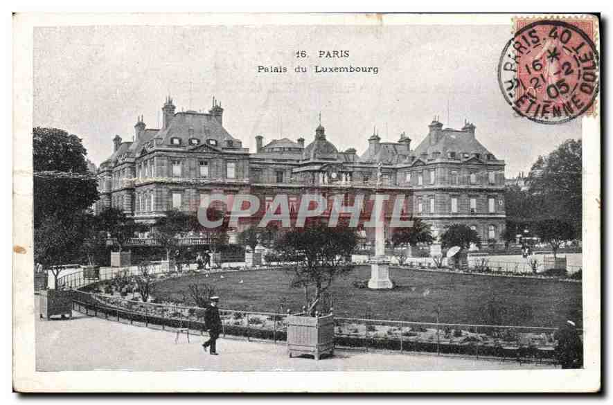 CPA Paris Palais du Luxembourg 