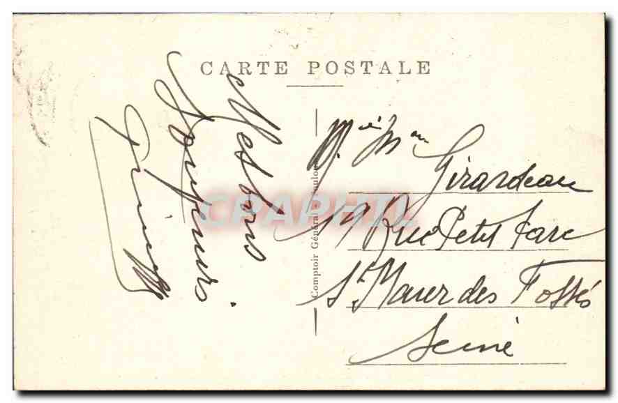 Toulouse - Le Monument Commémoratif de la Grande Guerre — C.V. 23, éditeur C.V. 23 — Back