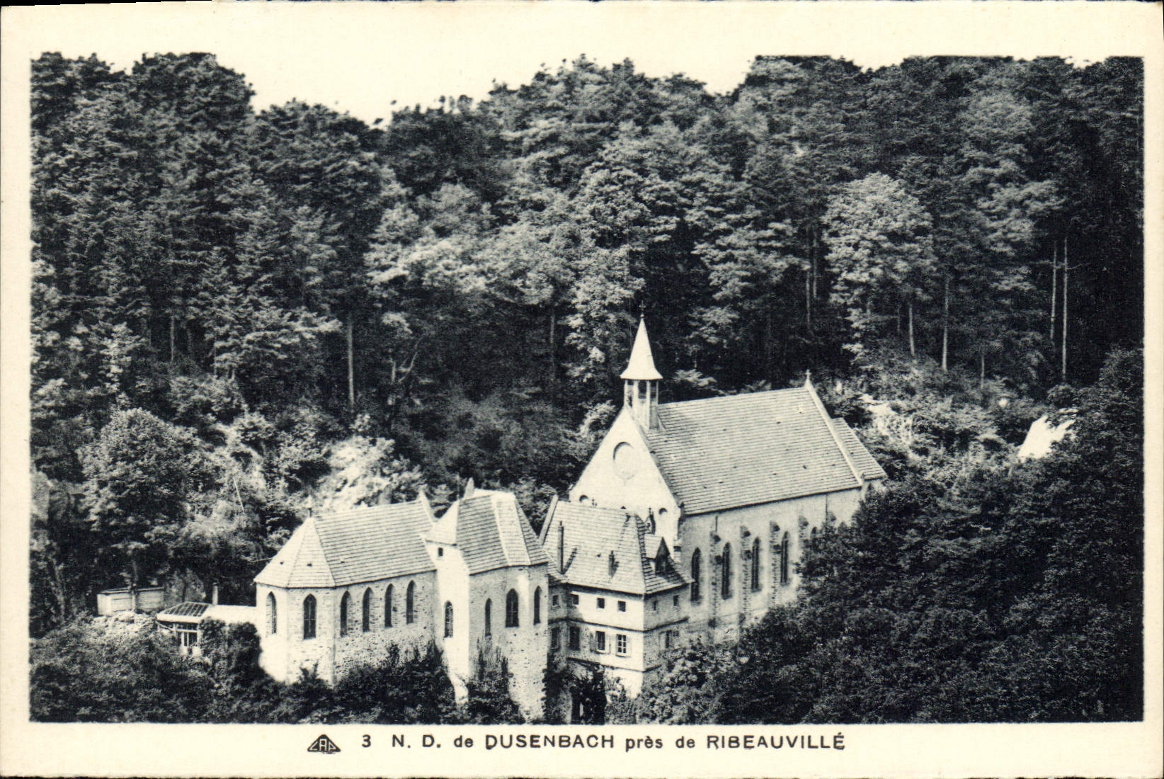 CPA Notre Dame de Dusenbach pres de Ribeauville 