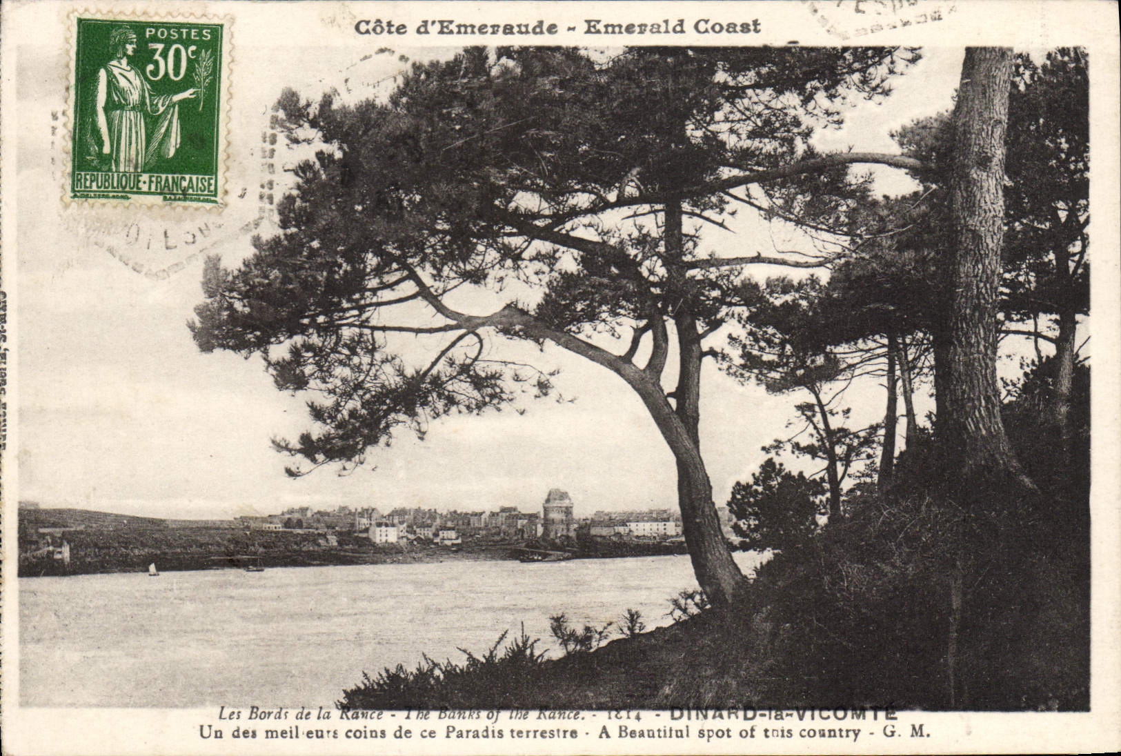 Les Bords de la Rance - Dinard-la-Vicomte — G. M.