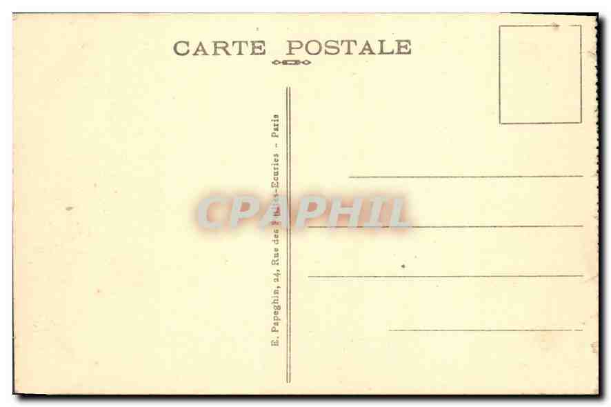 CPA Versailles Hameau de Marie Antoinette La Laiterie et la Tour de Malborough  — Verso