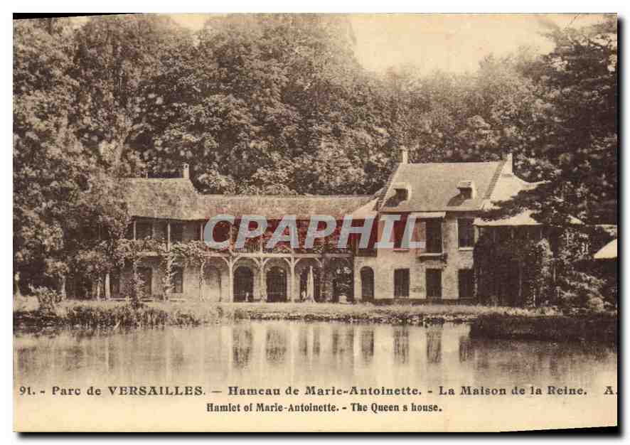 Parc de Versailles — Hammeau de Marie-Antoinette — La Maison de la Reine — Éditeur E. Papaglin, Paris