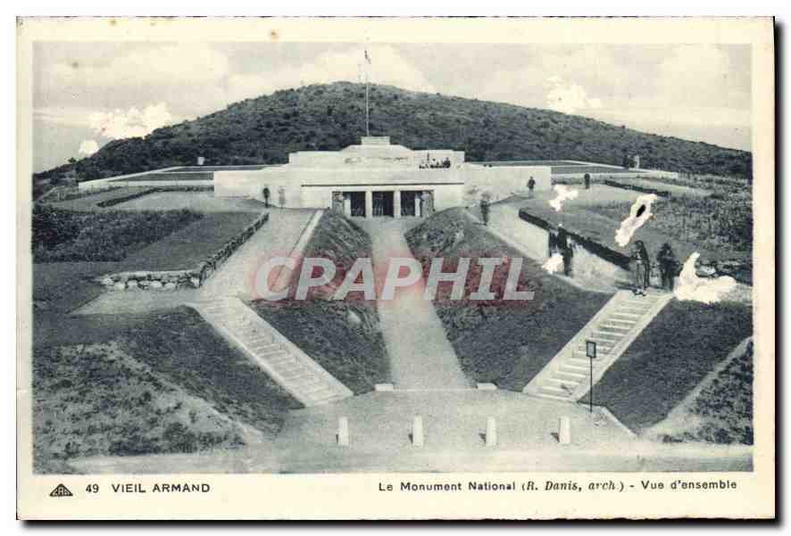 CPA Vieil Armand Le Monument National R Danis Arch Vue d'Ensemble 