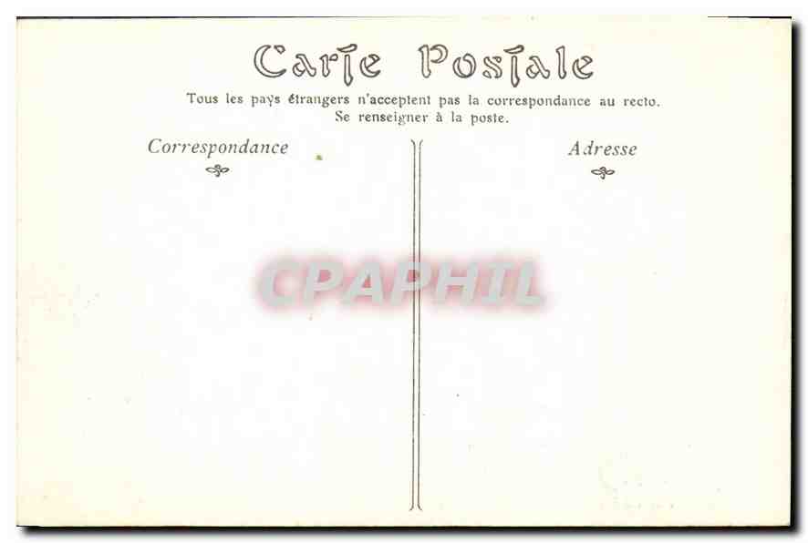 CPA Chateau de Chenonceaux La Salle a Manger  — Rückseite